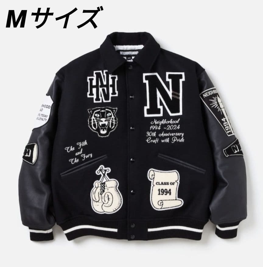 NEIGHBORHOOD 30周年記念スタジャン - メルカリ