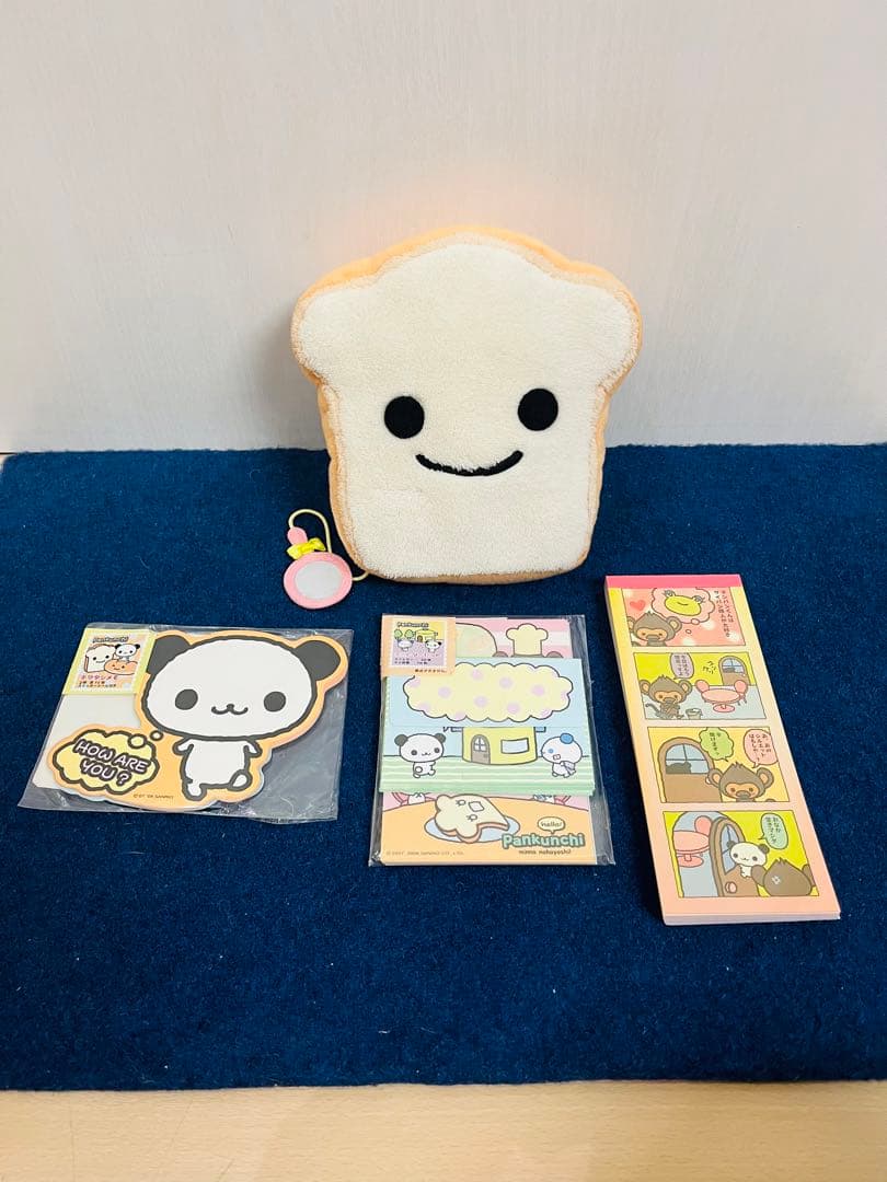 ぱんくんち サンリオ ショクパンくん ぬいぐるみ メモ帳 レターセット
