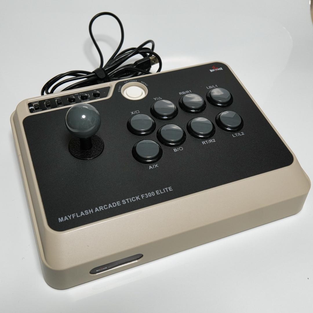 Mayflash アーケードスティック F300 Elite 正規品【ほぼ新品】 Amazon | Mayflash アーケードスティック F300 Elite PS4/PS3/NEOGEO