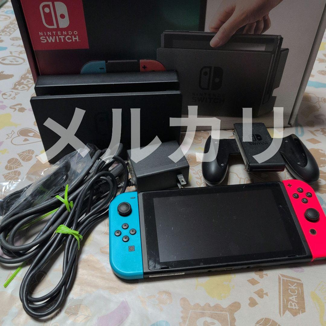 【ジャンク品】Nintendo Switch 箱付き Nintendo Switch 任天堂 SWITCHアクセサリー（純正） Joy