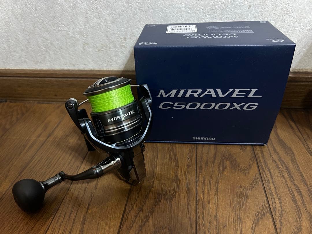 SHIMANO MIRAVEL C5000XG スピニングリール MIRAVEL C5000XG】軽さが決め手となり購入したシマノの低価格帯モデル