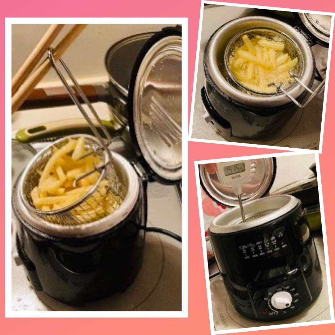 ❤火を使わずに卓上で簡単手軽に揚げ物が作れちゃう♪