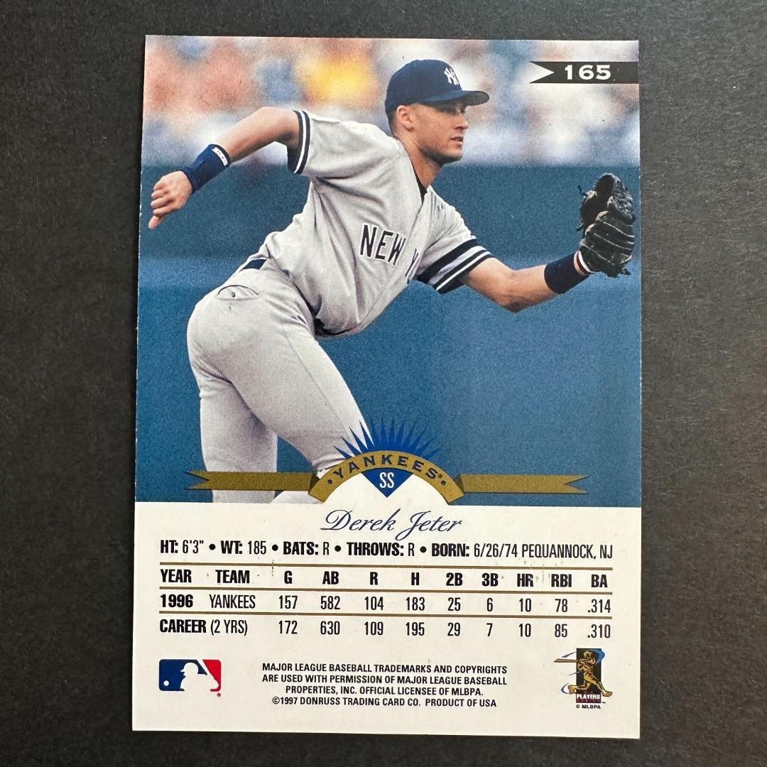 1997 Leaf Fractal Matrix #165 デレク・ジーター - メルカリ