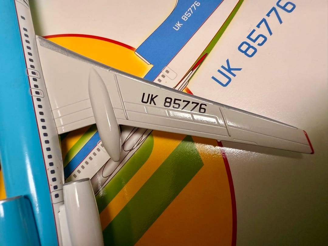 ウズベキスタン航空 UZBEKISTAN ツポレフ Tu-154M 1/200 - メルカリ