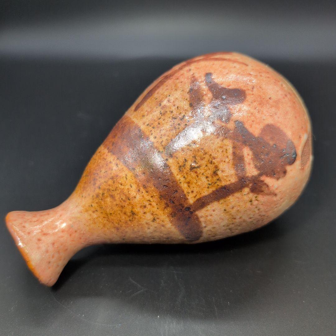 希少品】酒器 絵 備前志野 徳利 人間国宝 藤原一門 - メルカリ