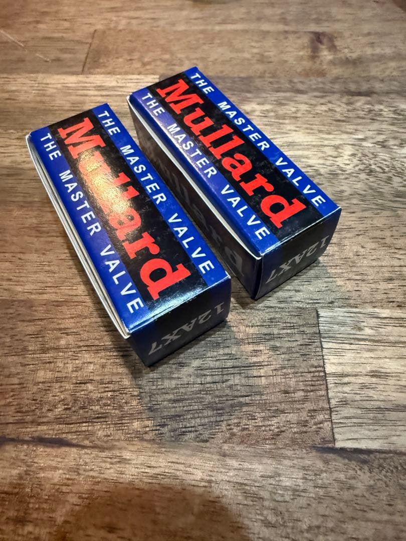 Mullard ムラード 12AX7 マッチドペア 真空管 中古美品 - メルカリ