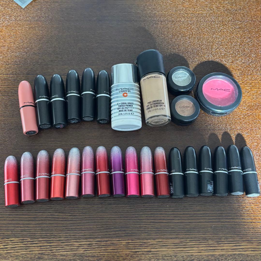 MAC リップスティックとメイクアップセット 2024年秋新作口紅】マキシマル スリーク サテン リップスティック｜M