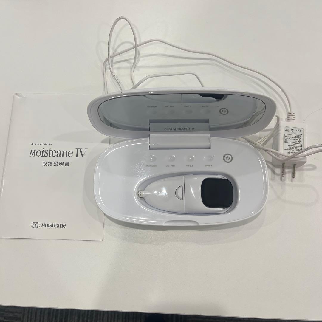 Moisteane IV 美顔器 取扱説明書付き moisteane Ⅳ 美顔器 モイスティーヌⅣ