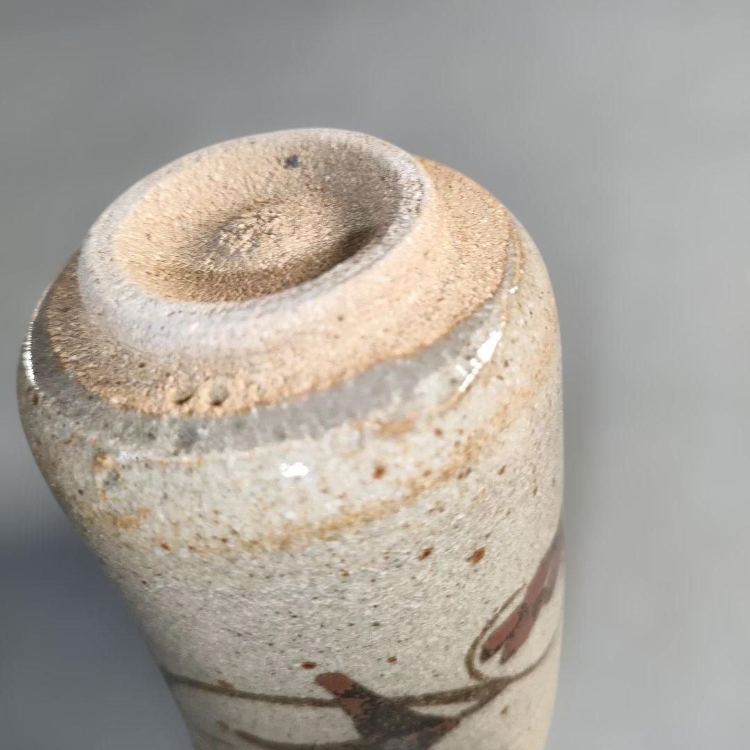 A1394-7/唐津焼/十三代中里太郎右衛門窯/絵唐津湯呑5客/共箱/懐石道具