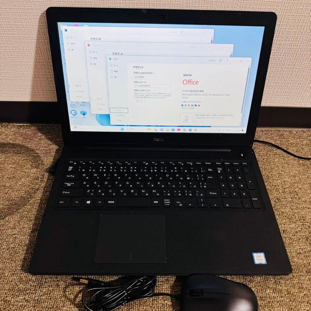 S231 DellノートパソコンSSD第8世代 WEBカメラ Windows11 - メルカリ