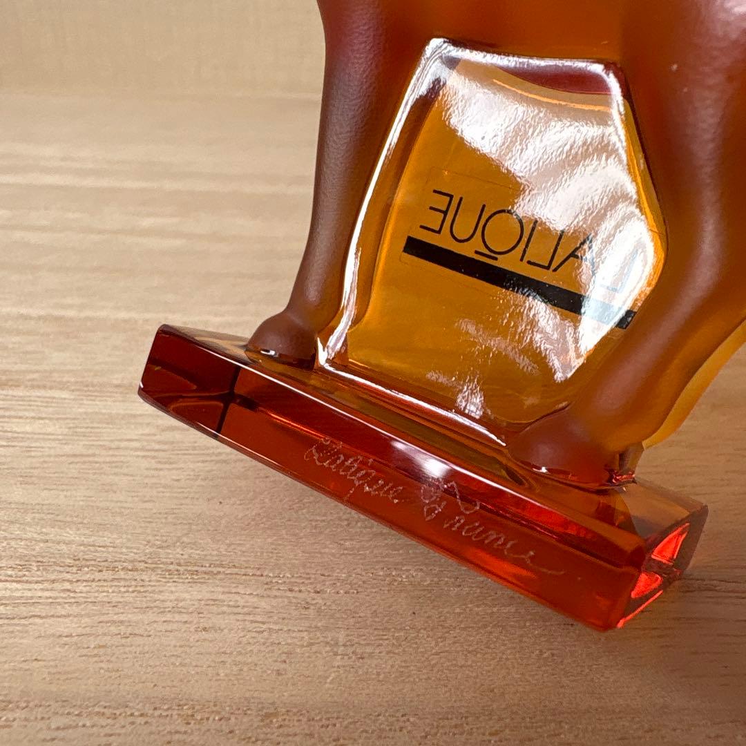 LALIQUE ガラス製馬の彫刻 ホース オブジェ 置物 インテリア雑貨