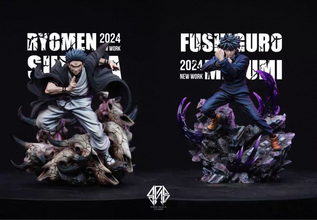 呪術廻戦 ガレージキット 両面宿儺 伏黒恵 レジン スタチュー