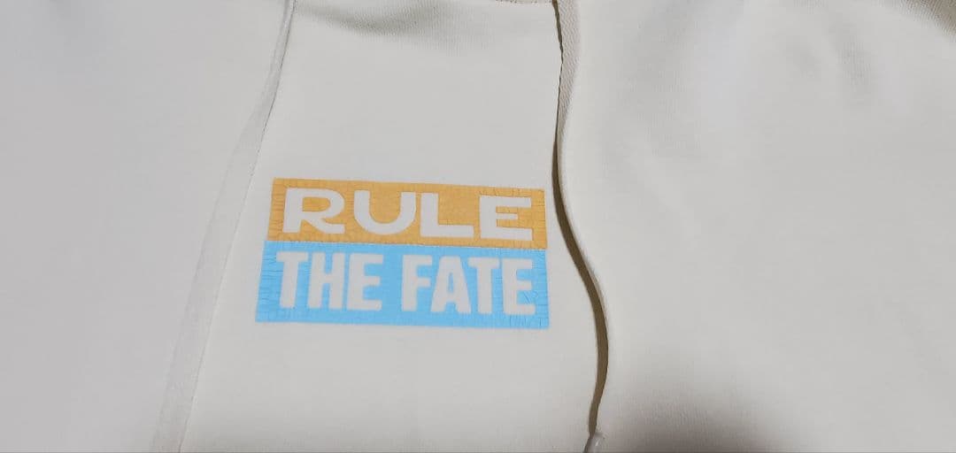 RULE THE FATE BOXロゴダメージパーカー XL マイファスhiro - メルカリ