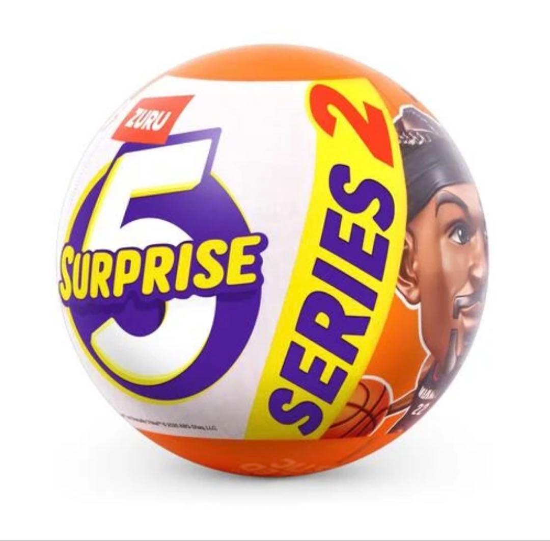 5サプライズシリーズ2 NBAボウラーズ 4個セット おまけ付き（ハーフ