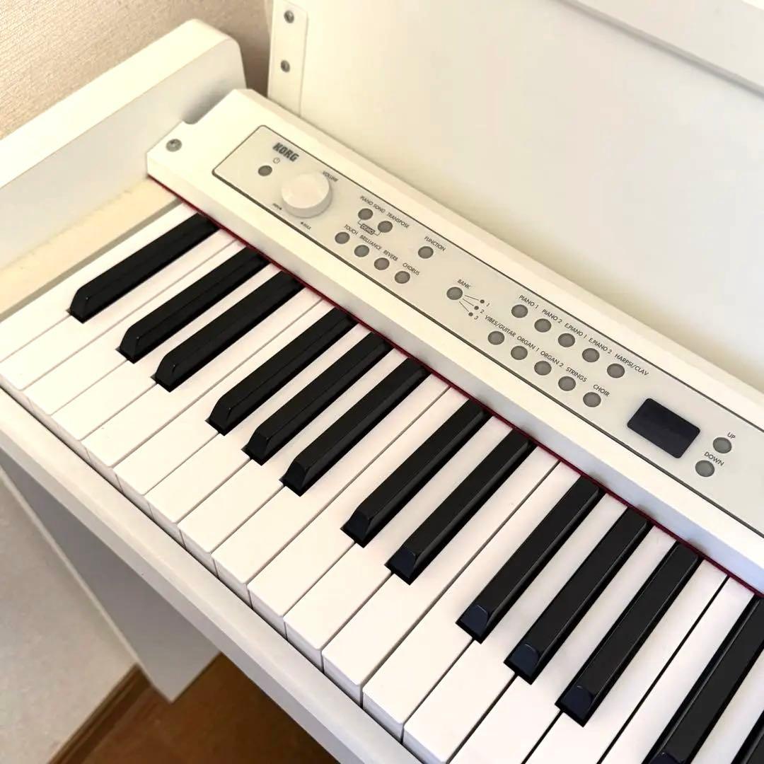 値下継続❤️引取限定ピアノ LP-380 ホワイト 88鍵 - 鍵盤楽器