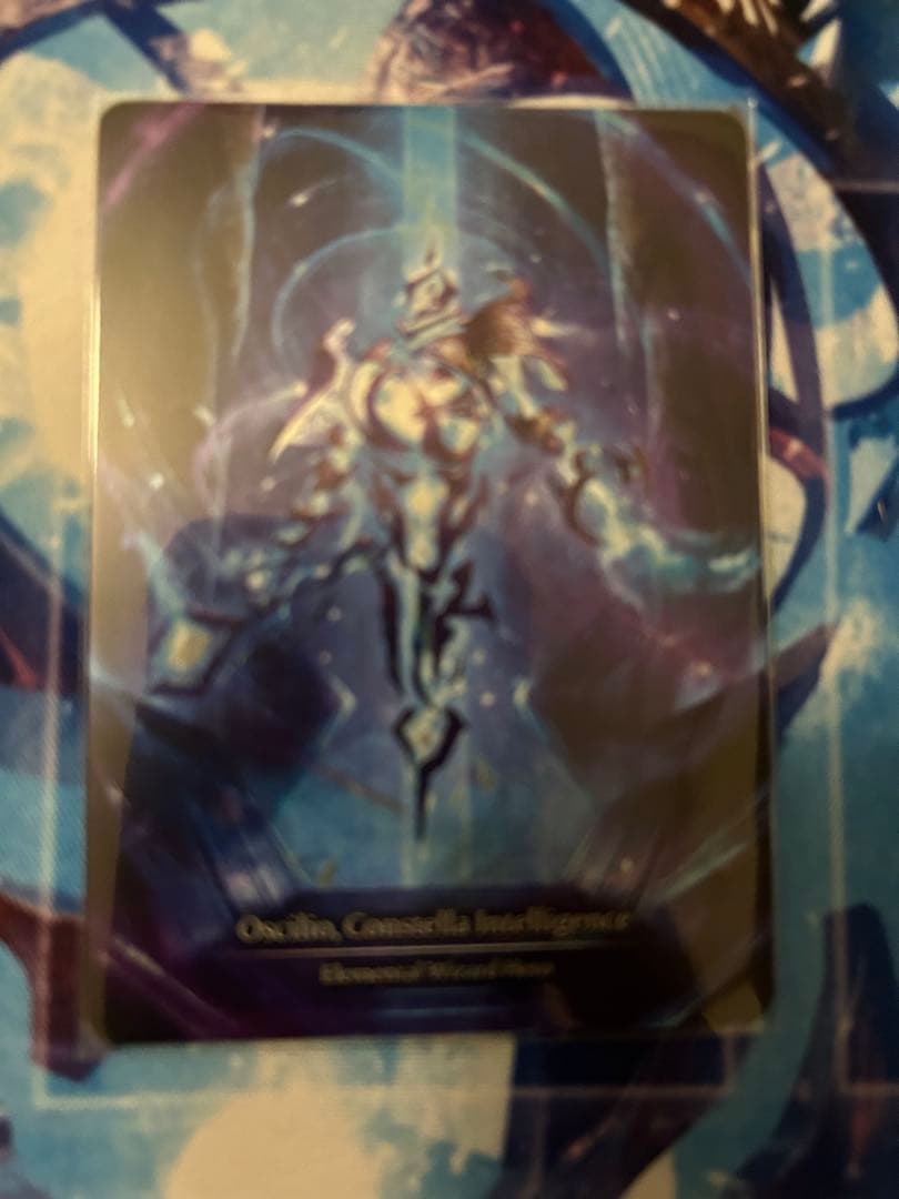 fab オシリオ　oscilio marvel JP】《Cold Foil》[エレメンタル 魔術師] オシリオ/Oscilio (ヒーロー