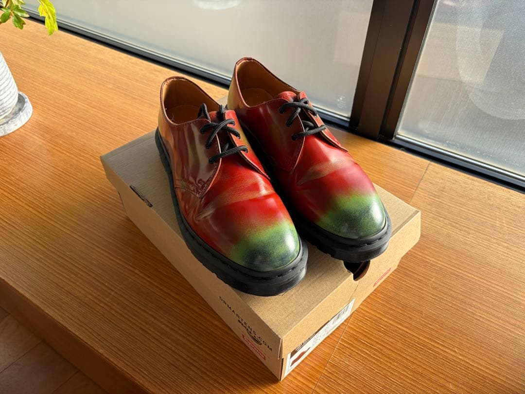 【美品27cm】Supreme×Dr.Martens1461 3EyeShoe Supreme × Dr Martens 1461 Skull 3 Eye Shoe 