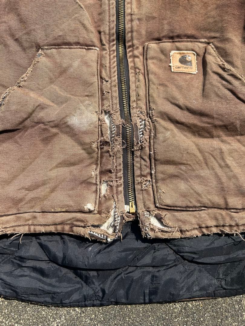 激レア】90s USA製Carhartt カーハート ダックベスト フェード - メルカリ