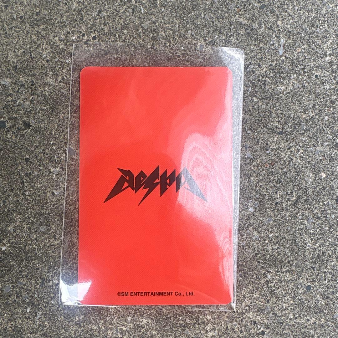 aespa CD 購入特典 A賞
