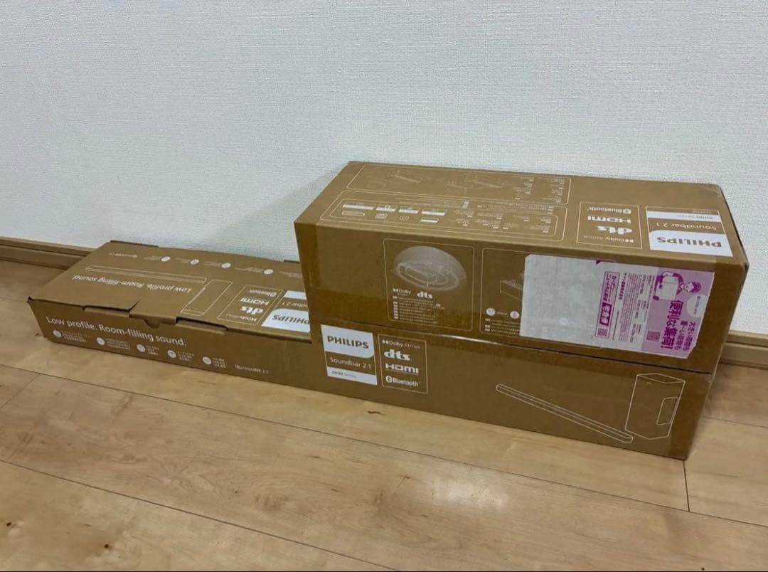 Philips フィリップス サウンドバー TAB6309 スリムなボディから大迫力の立体サウンド。PHILIPSのサウンドバー