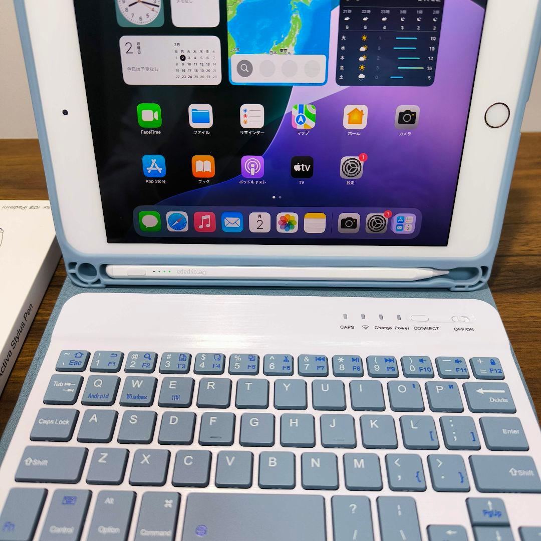 iPad Mini 第5世代 64GB、タッチペン、キーボードとケースセット
