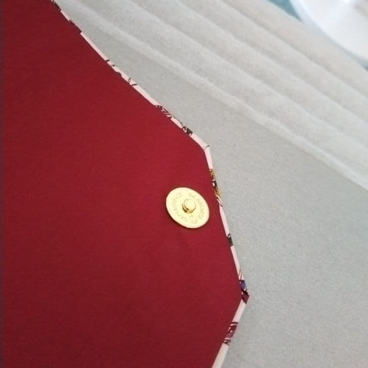 笹蔓手金更紗 数寄屋袋 京都 鈴木時代裂研究所 謹製 新品未使用品