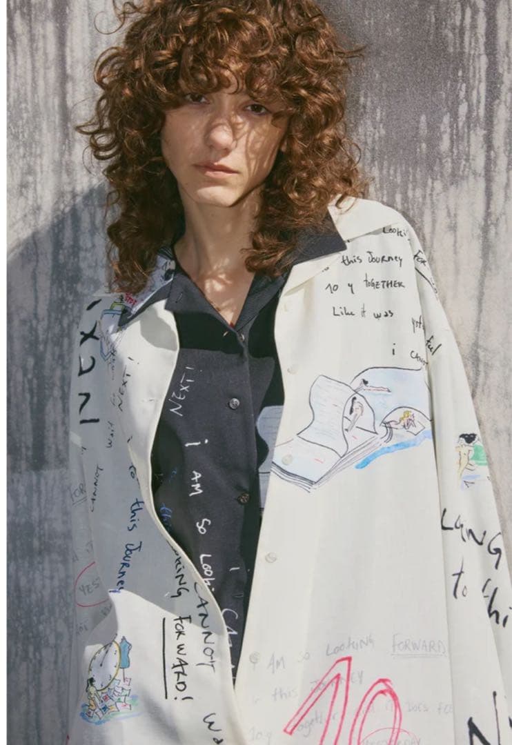 Gabrielle×Ameri 10TH HISTORY OVER SHIRT Gabrielle×AMERI 10TH HISTORY JACKET - メルカリ