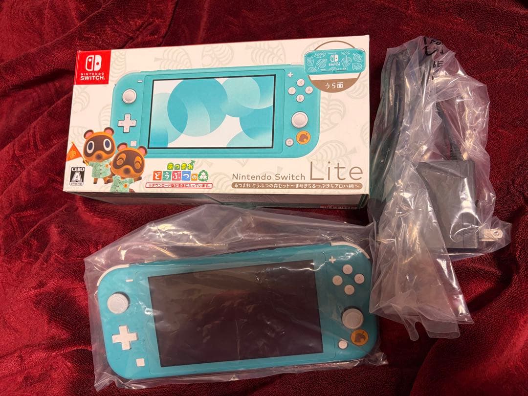 Nintendo Switch Lite まめきち&つぶきちアロハ柄 Switch Lite 本体 あつまれ どうぶつの森 まめきち&つぶきちアロハ柄
