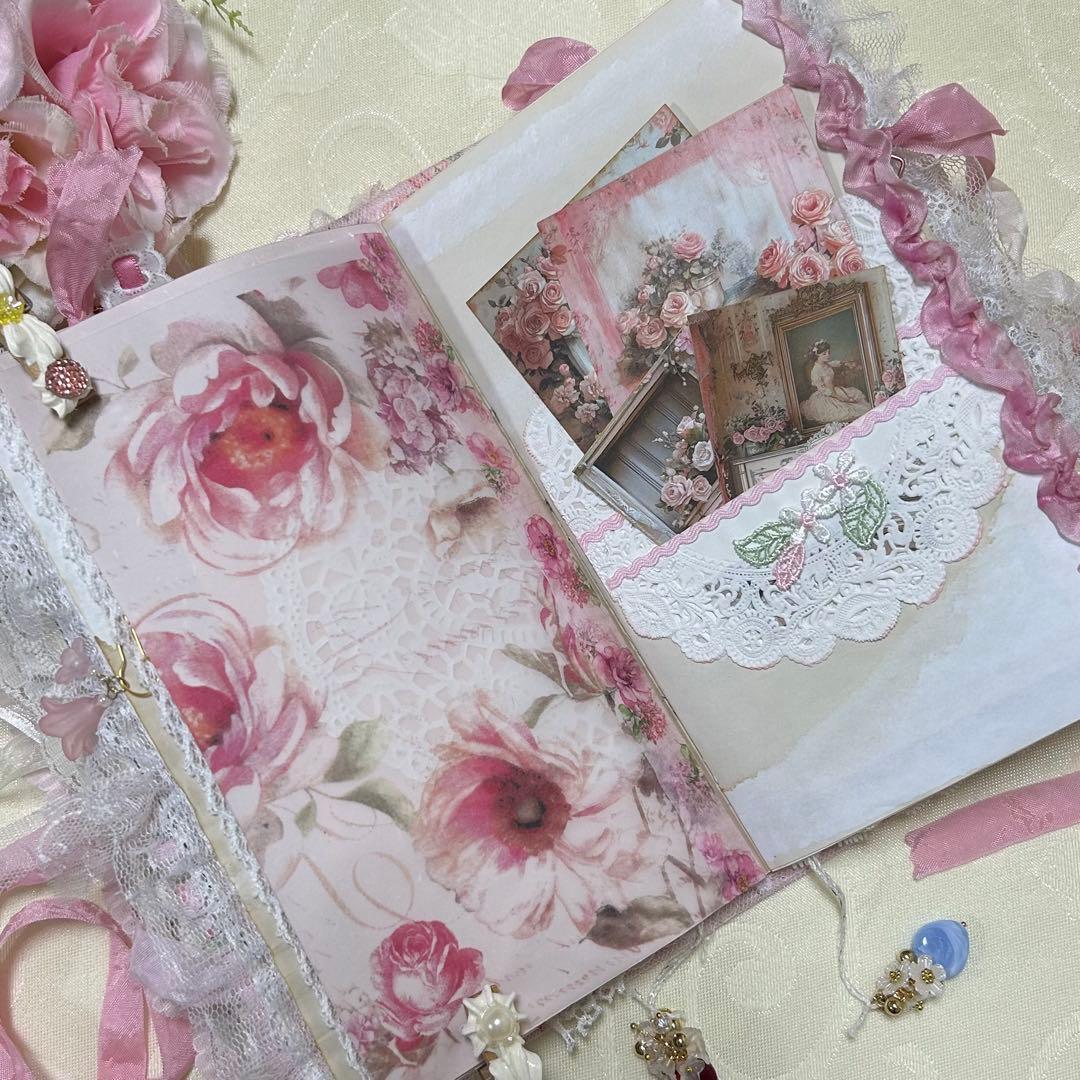 薔薇とレースのジャンクジャーナル・雑記帳 ティータイムにしましょうか♡