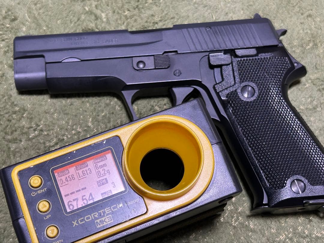 タナカワークス　SIG SAUER P220 IC 陸上自衛隊 ガスブロ タナカワークス SIG P220 IC 陸上自衛隊モデル HW ブラック（ガスガン