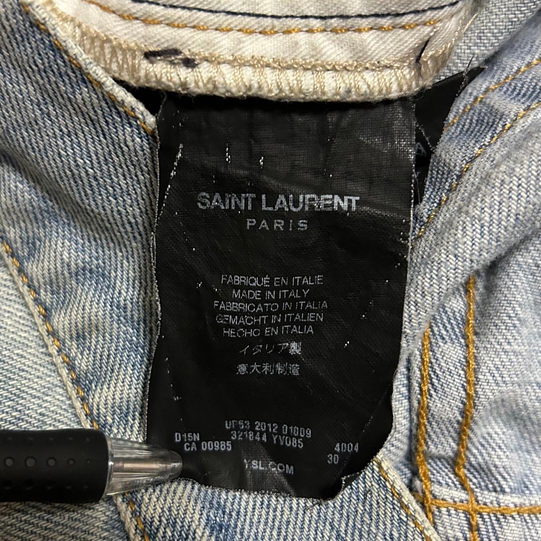 13AW エディ期 Saint Laurent スキニーデニムパンツ D02 - メルカリ