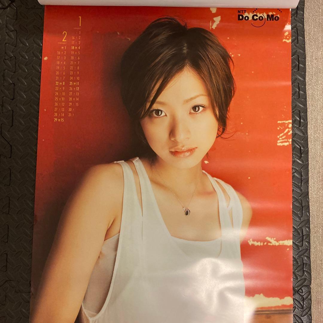 ⭐︎レア・入手不可⭐︎NTT docomo 上戸彩✖️ 橋本雅司 2004年
