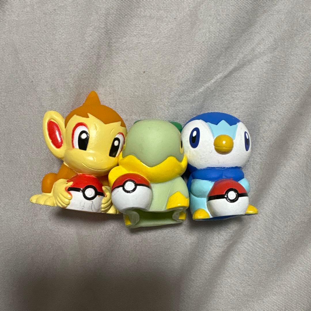 ポケモンキッズ 3体セット (ヒコザル、ナエトル、ポッチャマ) - メルカリ