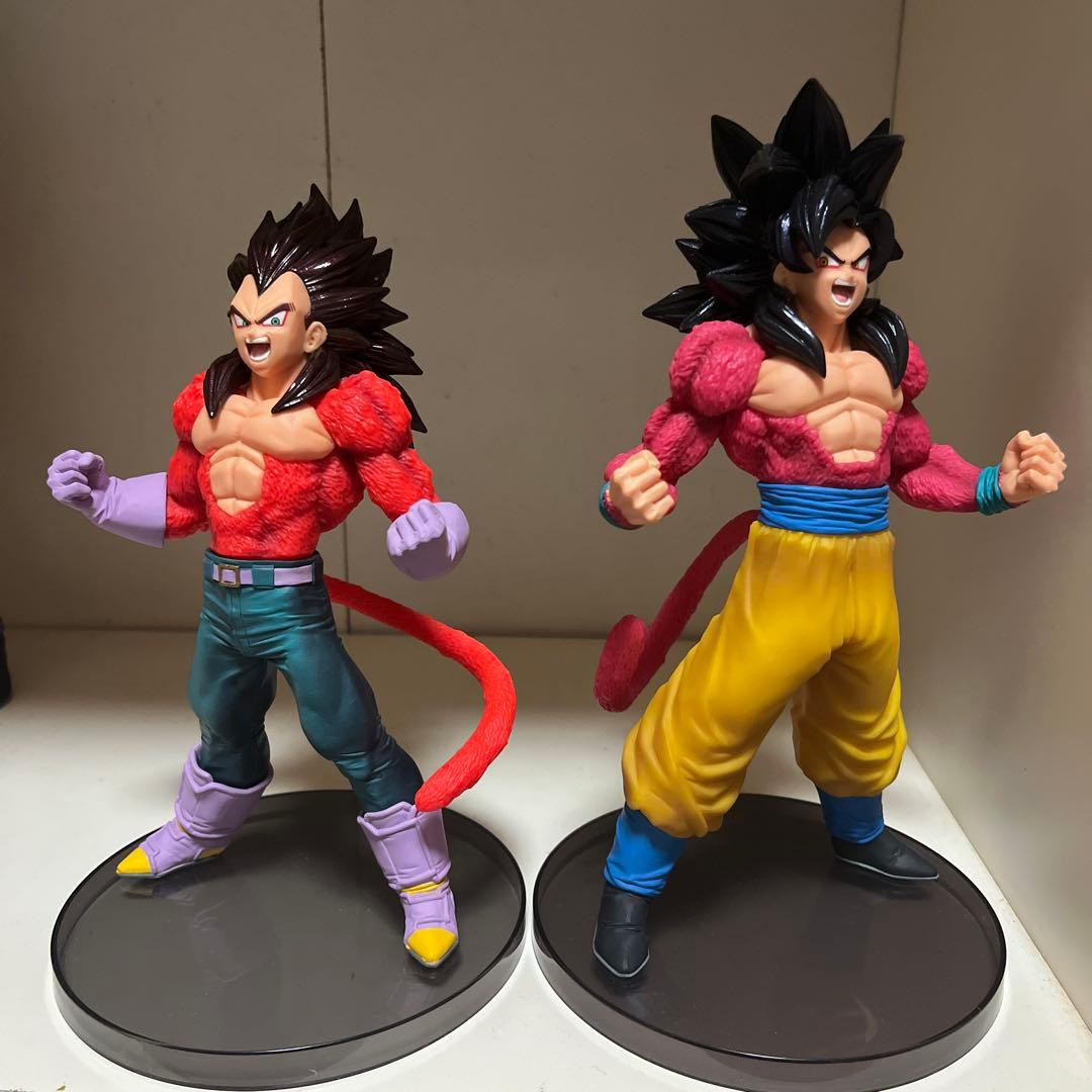 ドラゴンボールgt ベジータ4 悟空4 フィギュアセット 箱あり - メルカリ