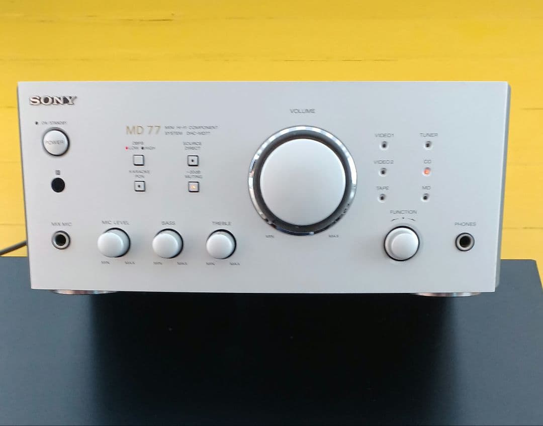 SONY MD 77　プリメインアンプ　TA-MS77 Sony TA-F777ES | オーディオと猫とトランペットの世界！