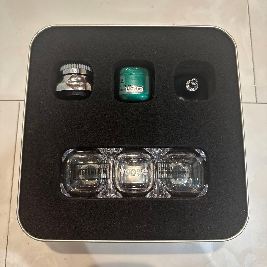 yoose ミニキューブ シェーバー 新品未使用の通販はau PAY マーケット