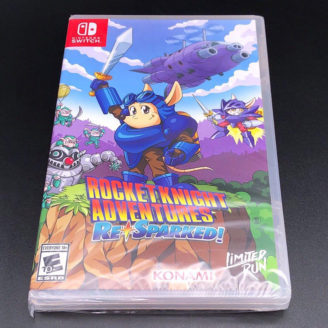 さ*ン様 スパークスター ロケットナイトアドベンチャーズ 北米版 switch Rocket Knight Adventures: Re-sparked Exclusive Edition - SWITCH