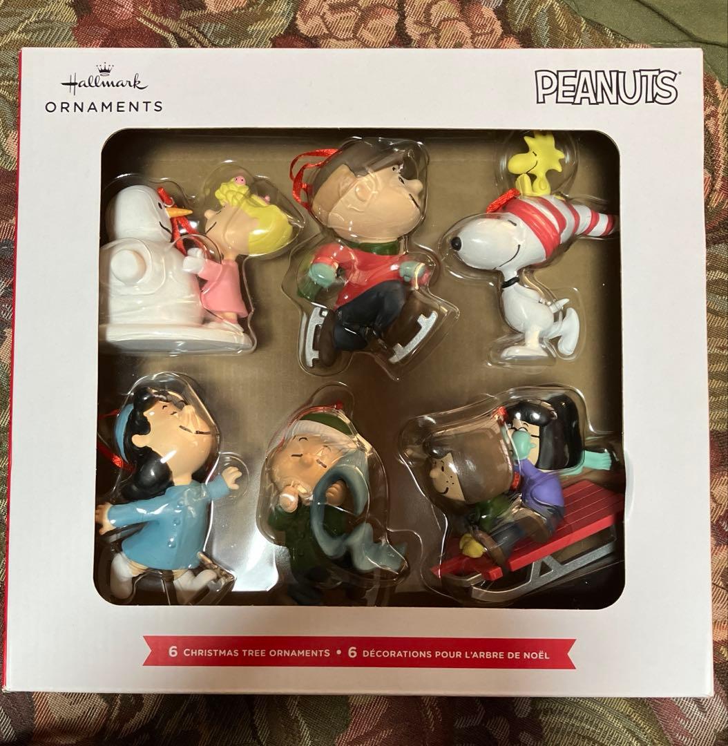 Hallmark The Peanuts Gang クリスマスオーナメント スヌーピー そりあそび ホールマークオーナメント Peanuts Snoopy