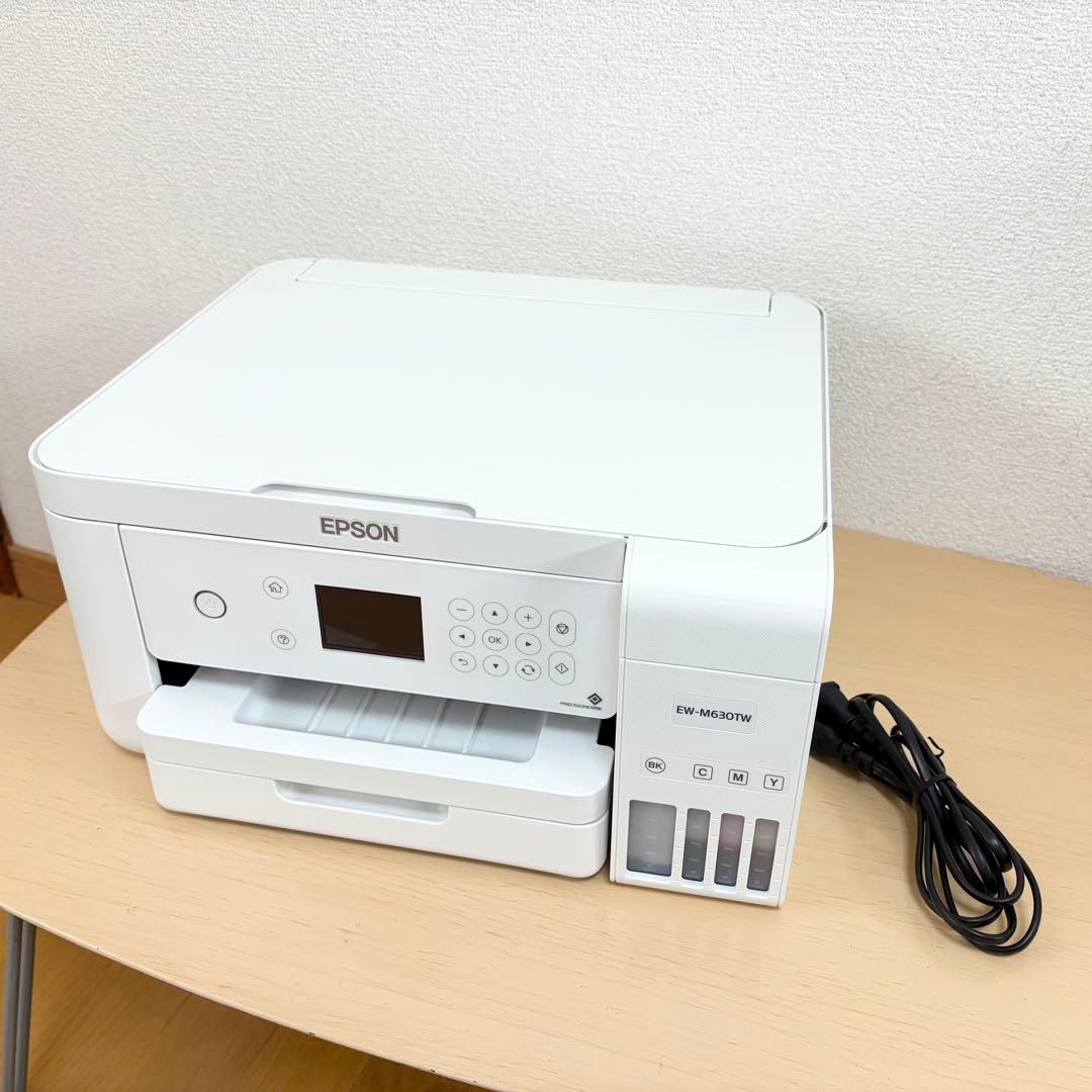 動作品・総印刷875枚】エプソン エコタンク EW-M630TW EPSON - メルカリ