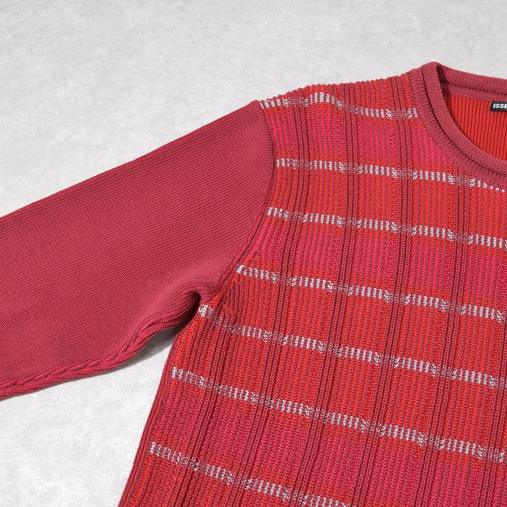 17SS ISSEY MIYAKE MEN コットン デザイン ニット 3