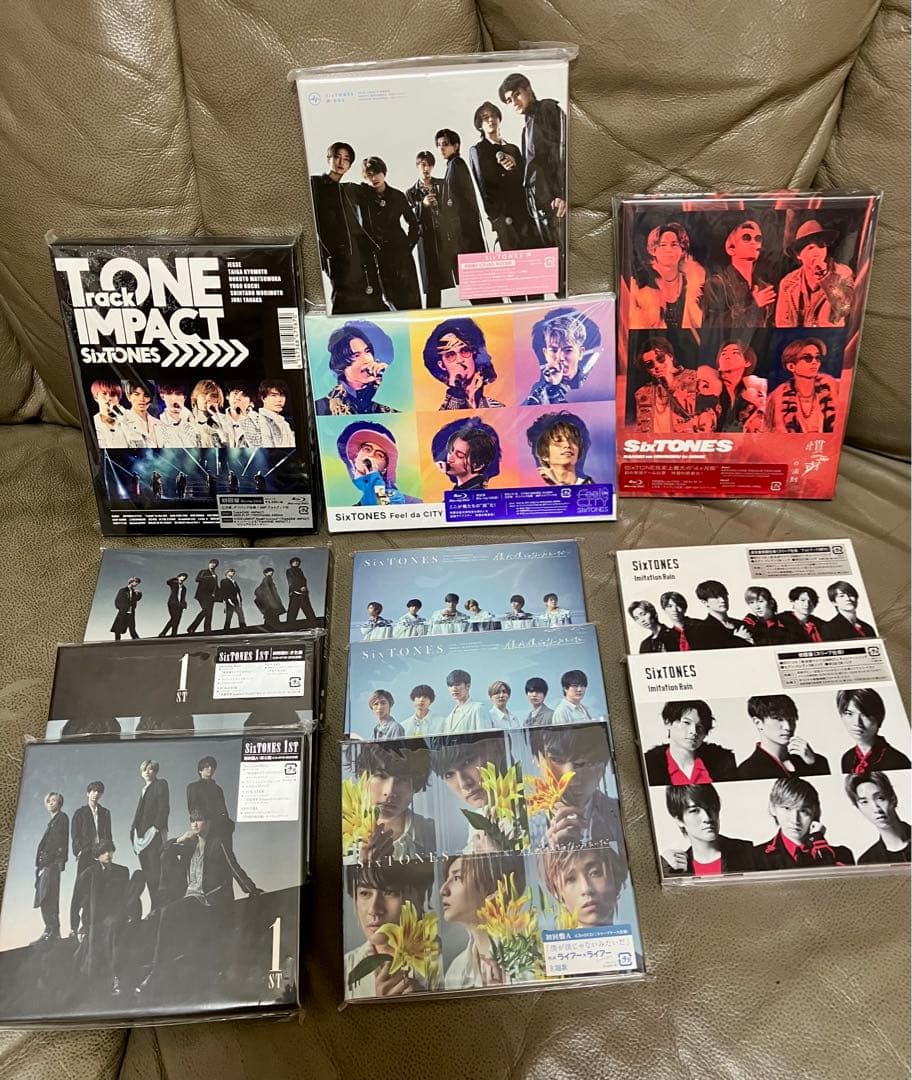 SixTONES CD DVD Blu-ray 12枚セット SixTONES CD DVD Blu-ray 12枚セット まとめ売り｜Yahoo!フリマ（旧