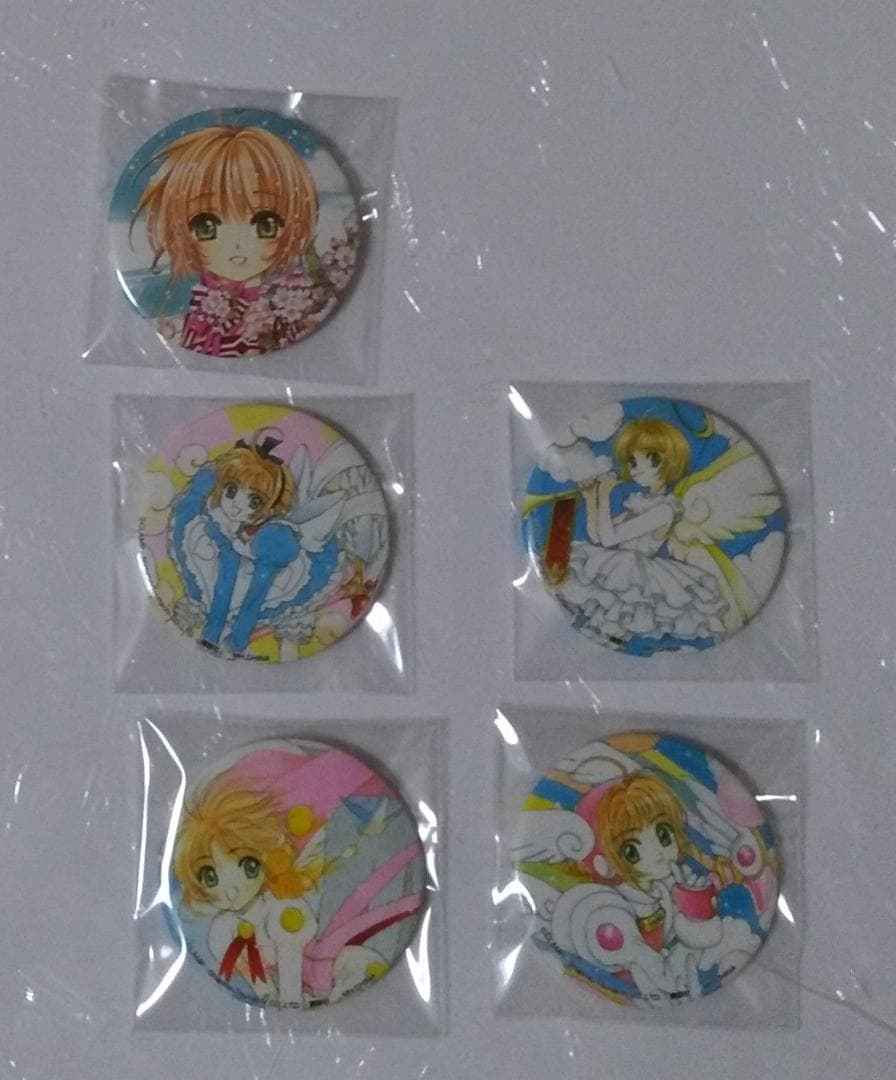 カードキャプターさくら 木之本桜 缶バッジ 5種 - メルカリ