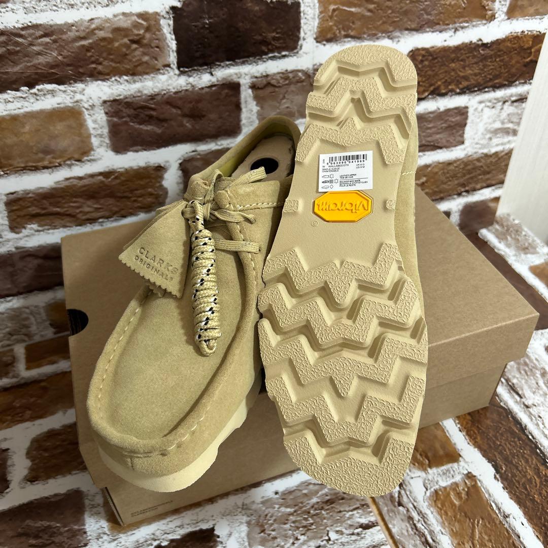 Clarks Weaver GORE-TEX Maple Suede Men's Moccasin Waterproof 26.5