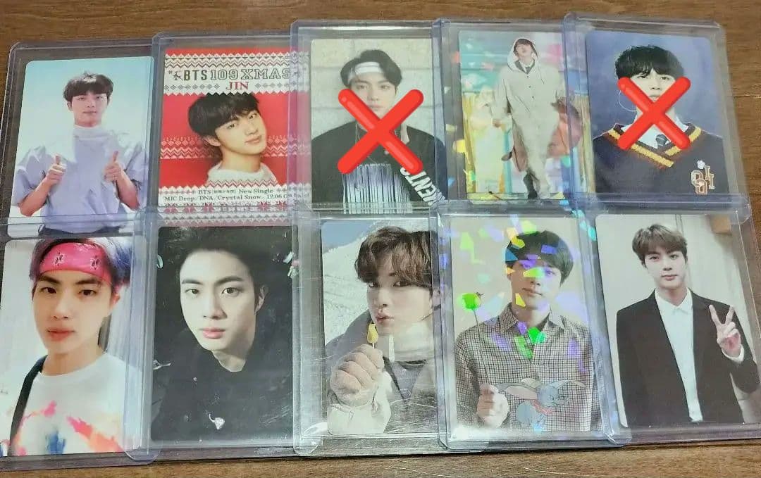 BTS トレカ ジン BTS Jin ジン The Astronaut JPFC限定トレカ - メルカリ