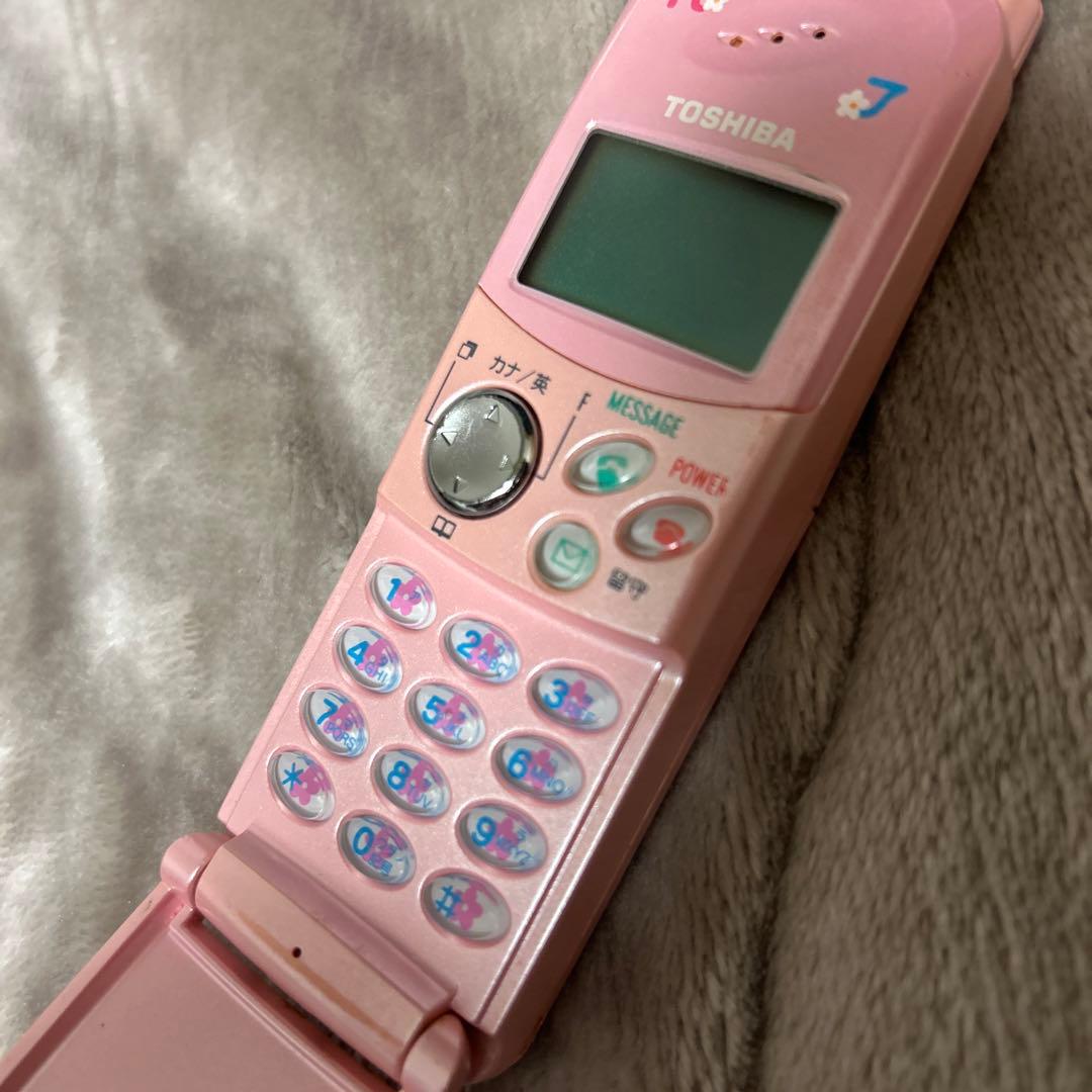 キティちゃん PHS ピンク - メルカリ