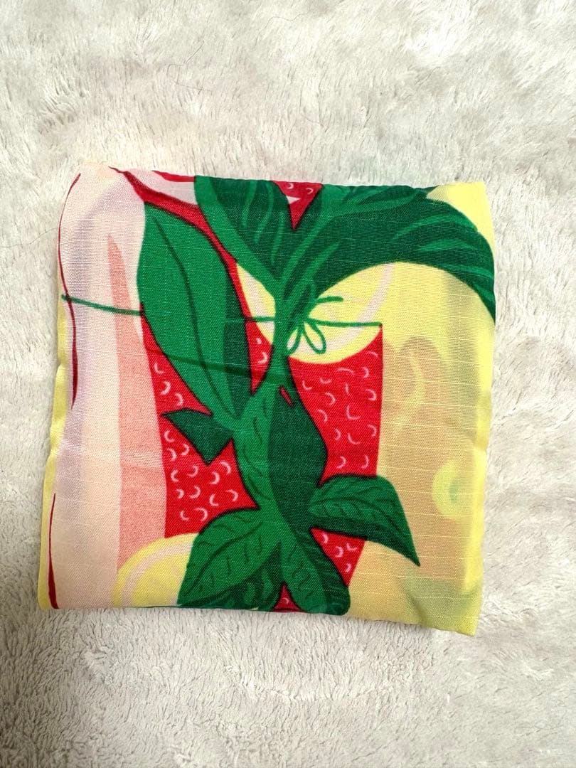 BAGGU ホールフィッシュ 魚 グリーンチェック エコバッグ セット