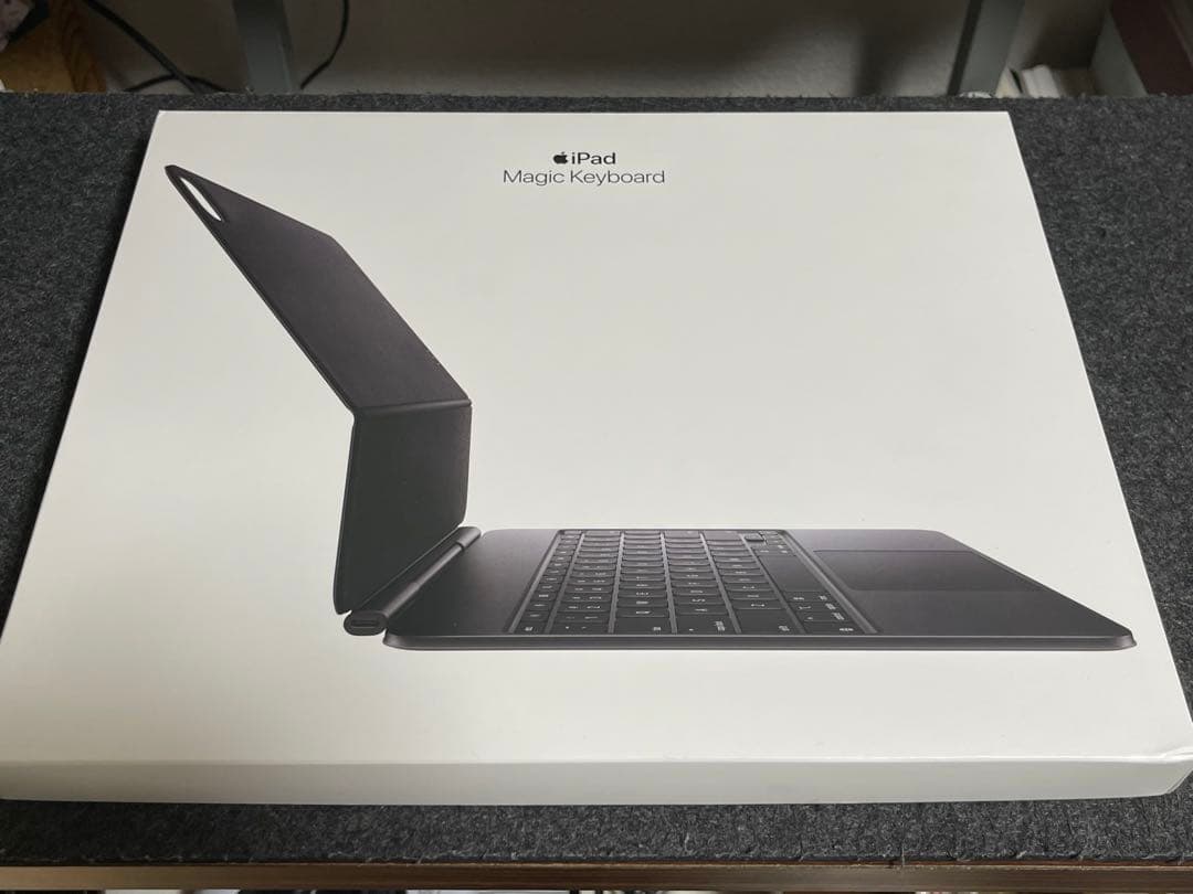 【箱付】【US配列】Magic Keyboard 13インチ＋スキンシール Magic Keyboard 用 全面スキンシール ステッカー 保護シール 前面 背面