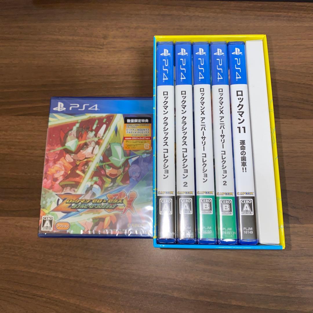 ロックマン&ロックマンx 5in1 スペシャルbox ps4 - メルカリ