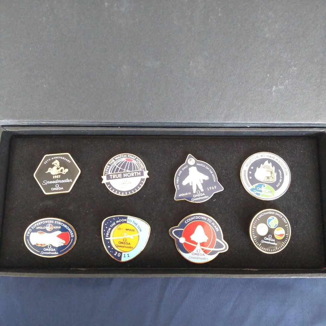 オメガ スピードマスター 月面着陸50周年記念 ノベルティ ピンズ 希少品 オメガ】人類史上初の月面着陸から50年を祝う、スピードマスター限定