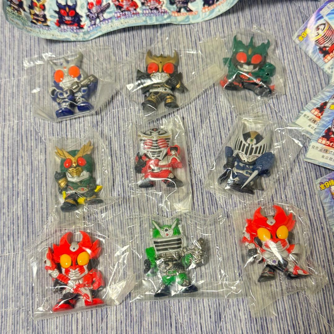 仮面ライダー くっつくんです マグネットセット 9体 未開封 - メルカリ